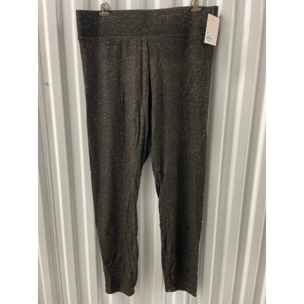 Lauren Conrad High Rise Cozy Legging Size L Color 001 Black Marl